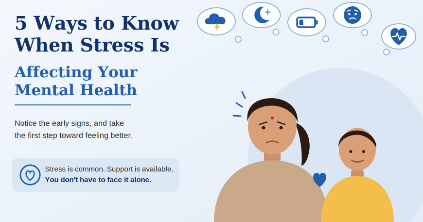 stress is affecting mental health